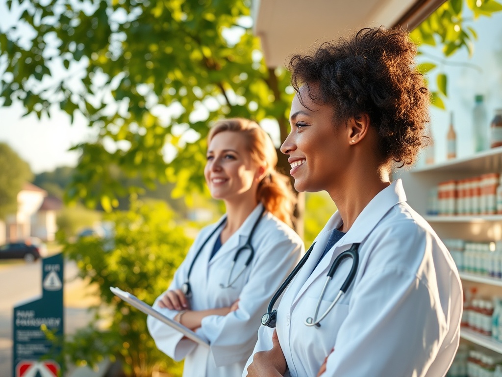 Ilustracja symbolizująca kolejki do lekarzy specjalistów w Łowiczu, z naciskiem na różnice w czasie oczekiwania.